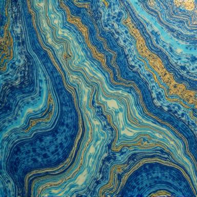 Unikalny wzór papieru marmurkowego ręcznej roboty